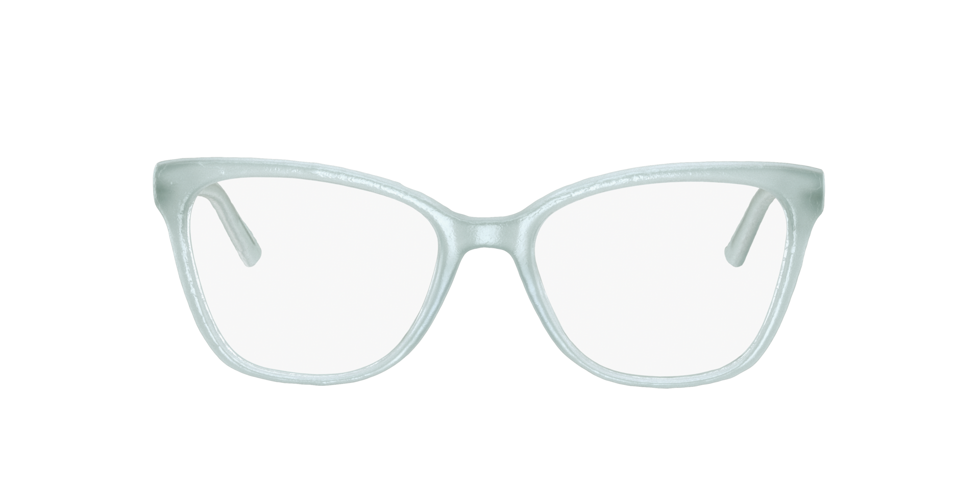 Megan Milky Grey AcetateEyeglass Frames for Glasses Direct, Front View