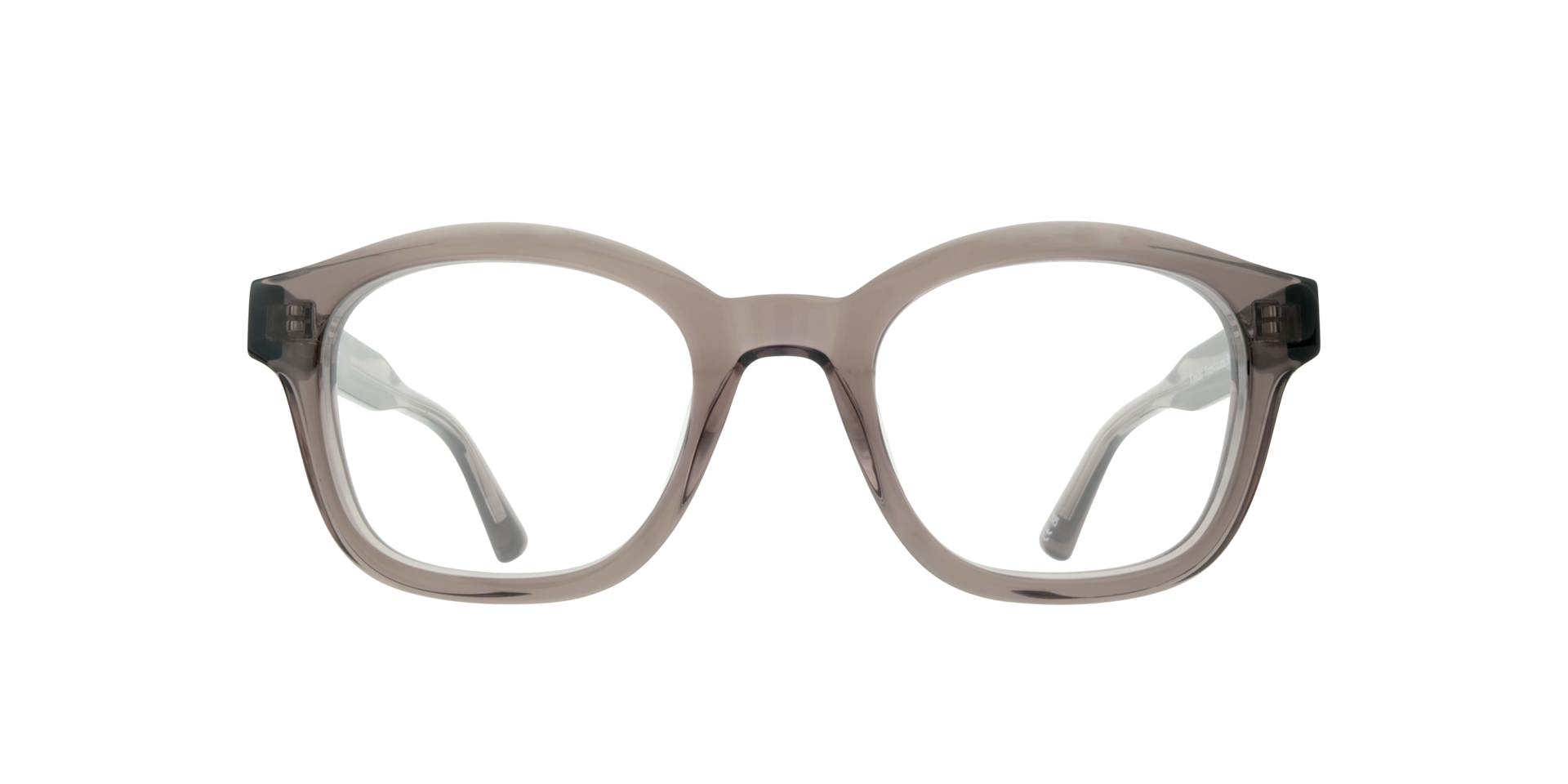 Glasses Direct ™ -Kendal Square Translucent Brown Glasses for Women