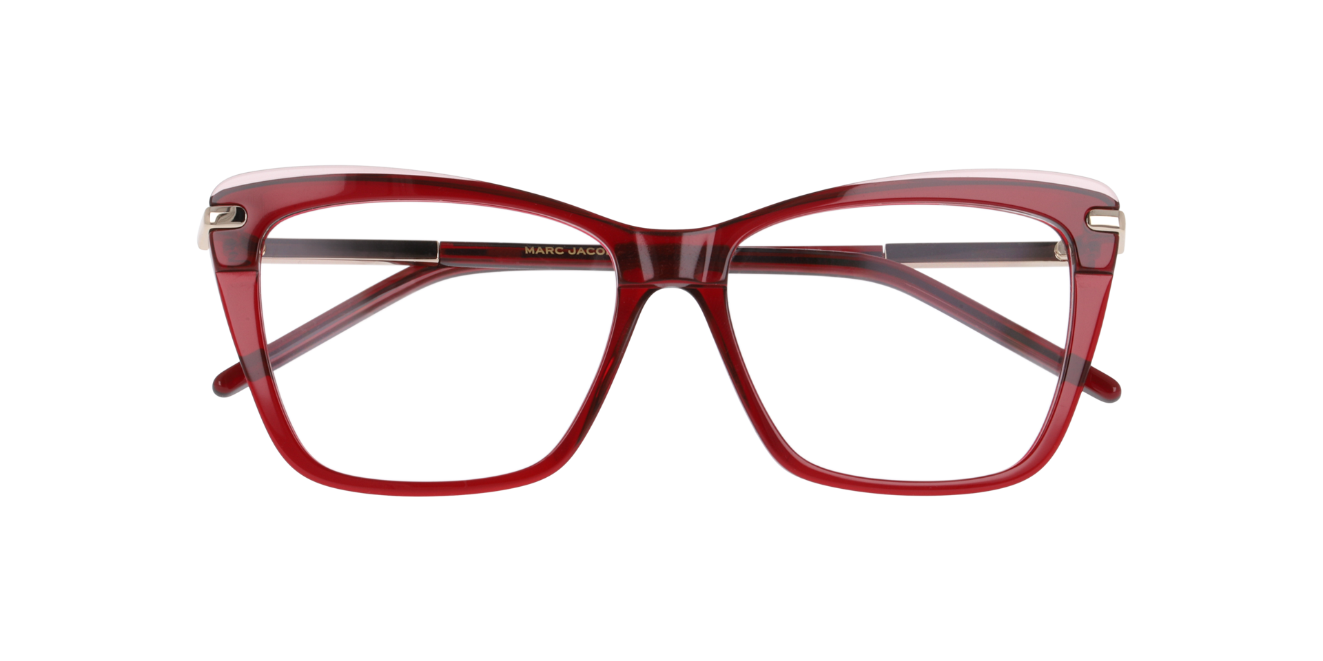 MARC 871 Red AcetateEyeglass Frames for Glasses Direct, Closed View