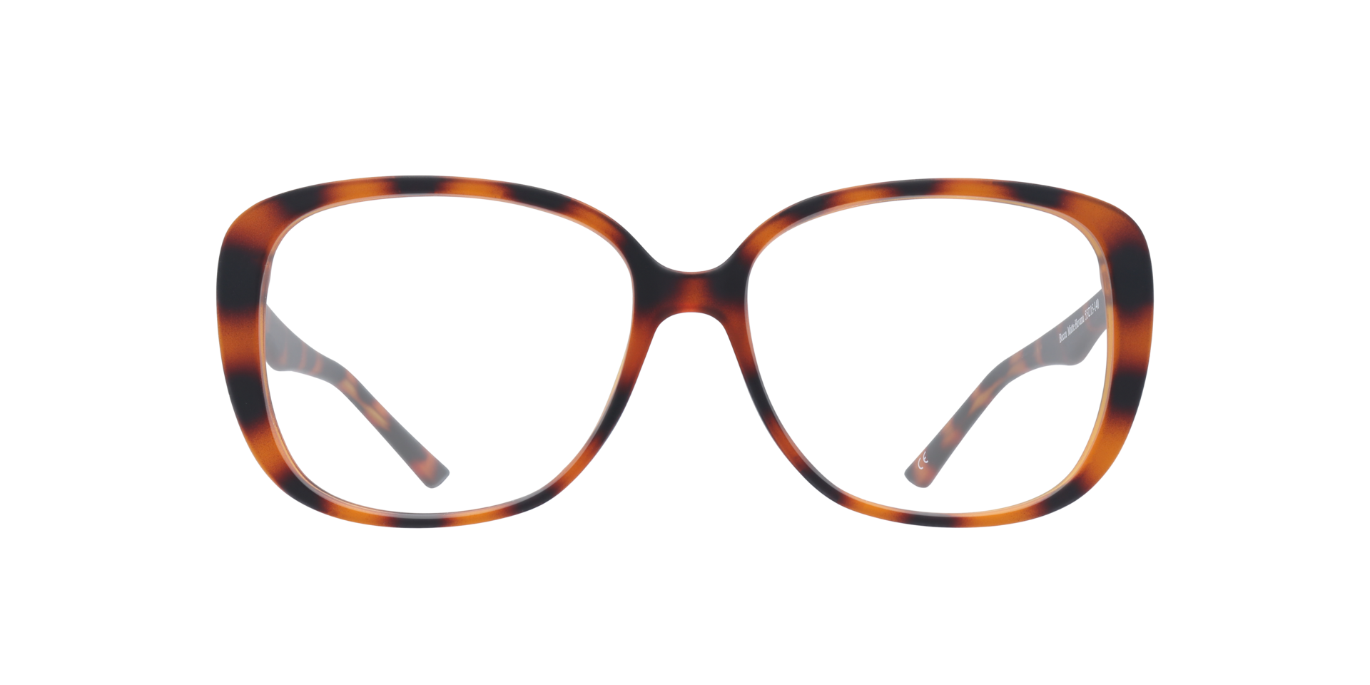 Becca Matte Havana PlasticEyeglass Frames for Glasses Direct, Front View