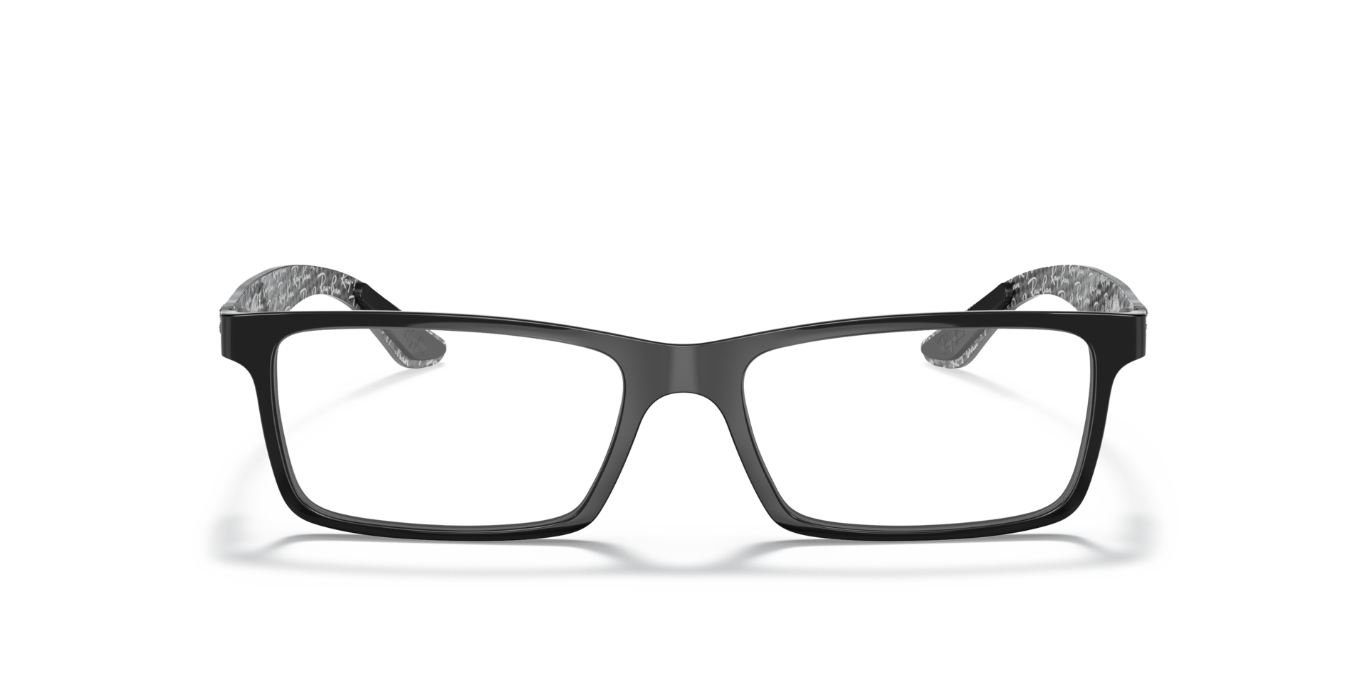 RB8901 Black PlasticEyeglass Frames for Glasses Direct, Front View