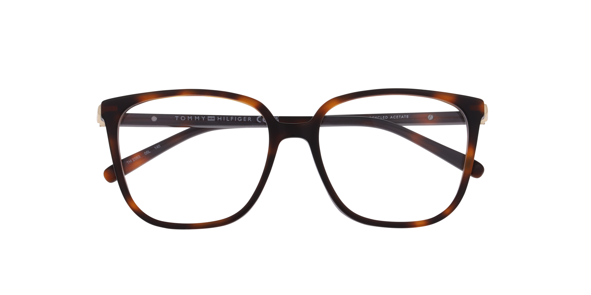 TH 2353 Tortoise AcetateEyeglass Frames for Glasses Direct, Closed View