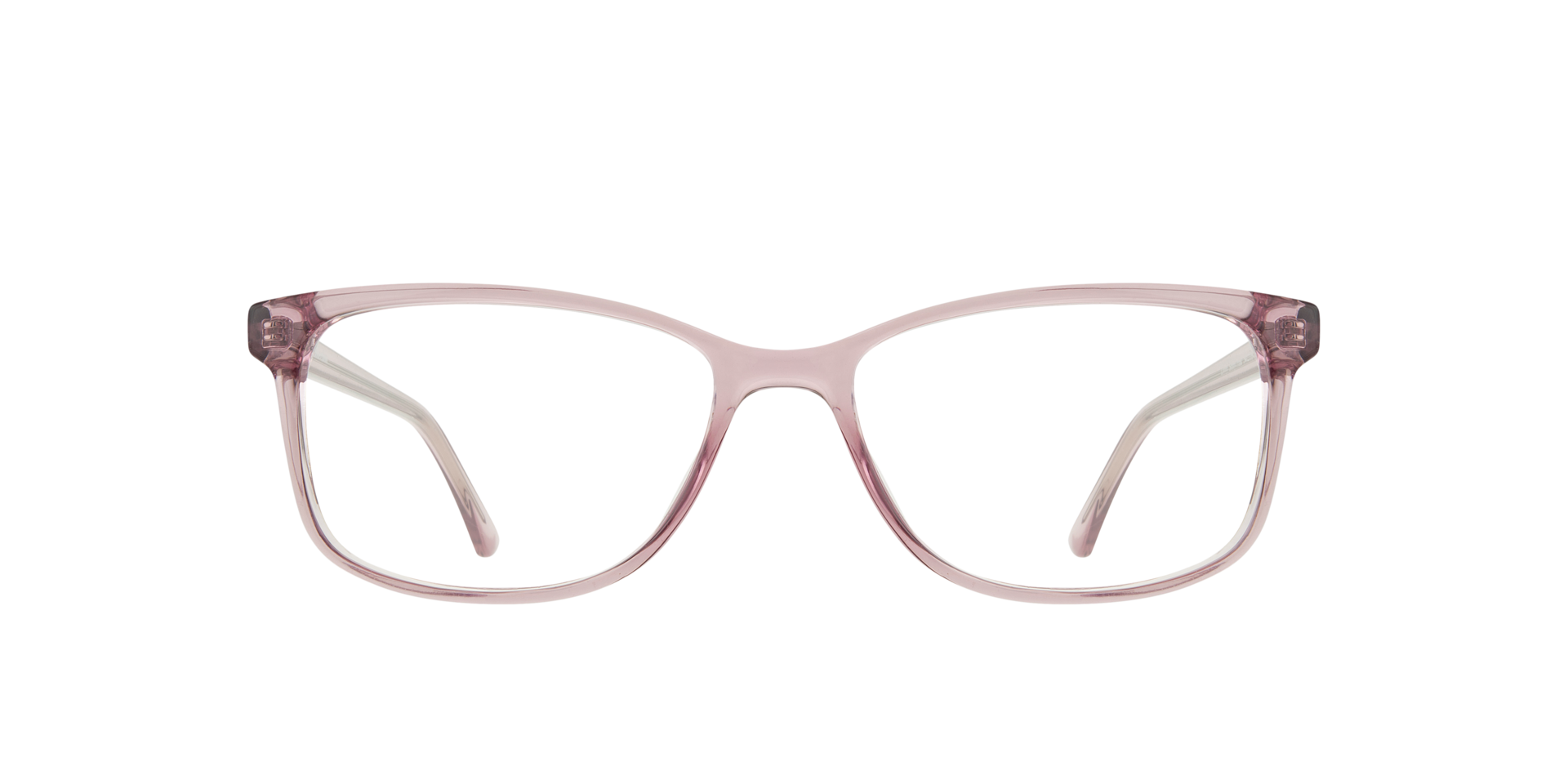 Livvy Shiny Pink PlasticEyeglass Frames for Glasses Direct, Front View