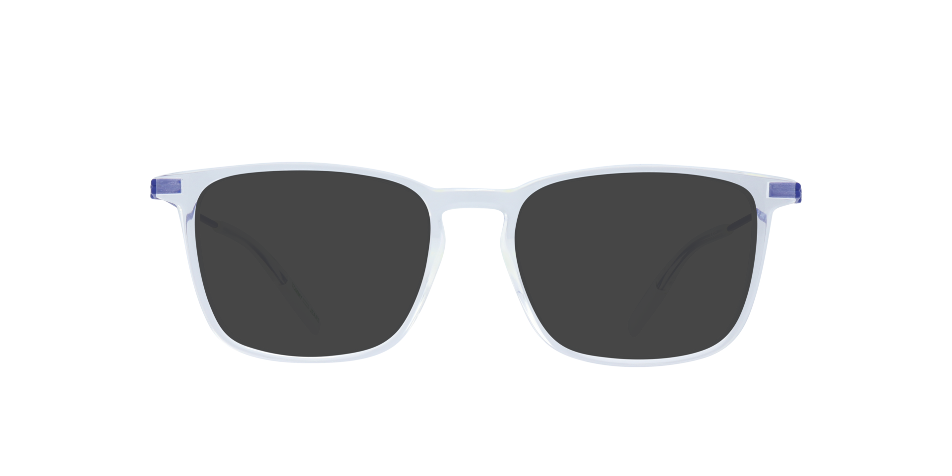 TJ 0061 Clear PlasticEyeglass Frames for Glasses Direct, with Tinted Lenses