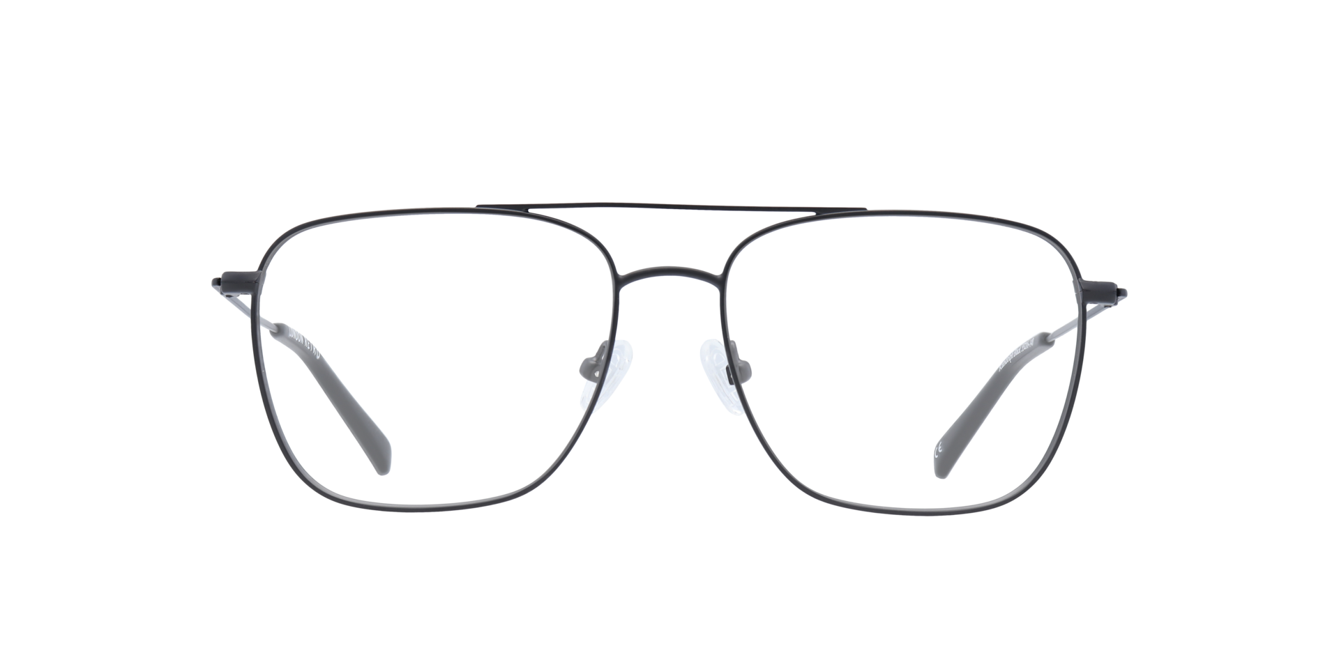 Randolph Black MetalEyeglass Frames for Glasses Direct, Front View