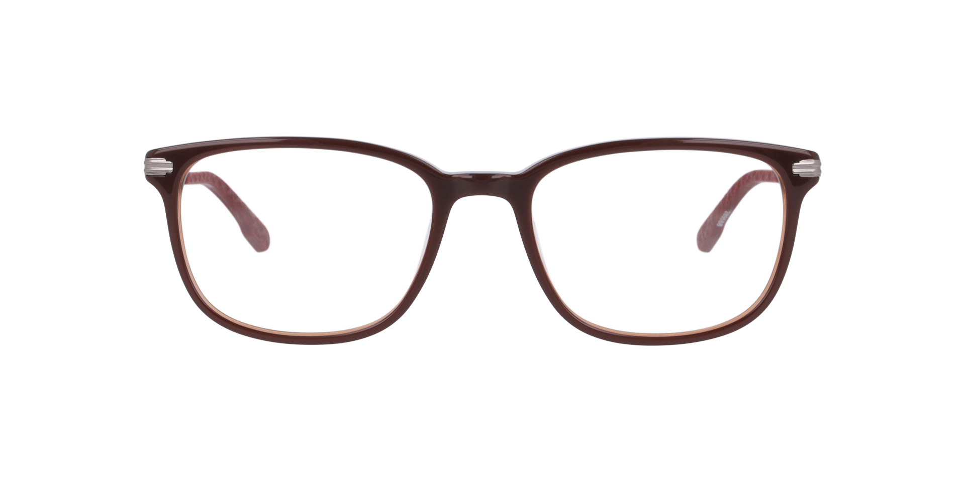 Nb4201 Brown AcetateEyeglass Frames for Glasses Direct, Front View