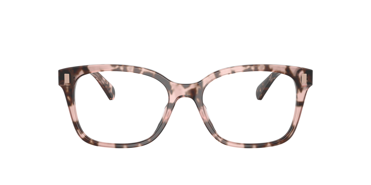 Shiny Rose Havana rectangle Acetate eyeglasses Online - Full Rim - RA7174U