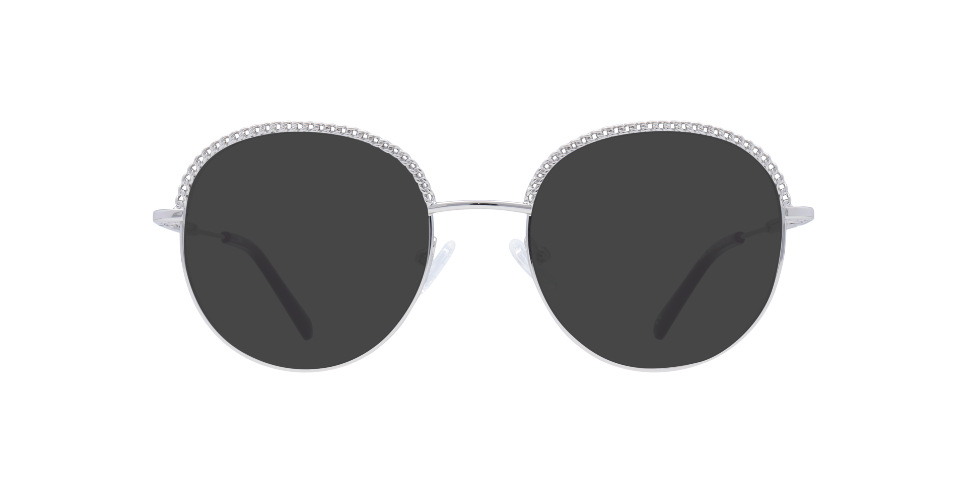 Floss Silver MetalEyeglass Frames for Glasses Direct, with Tinted Lenses