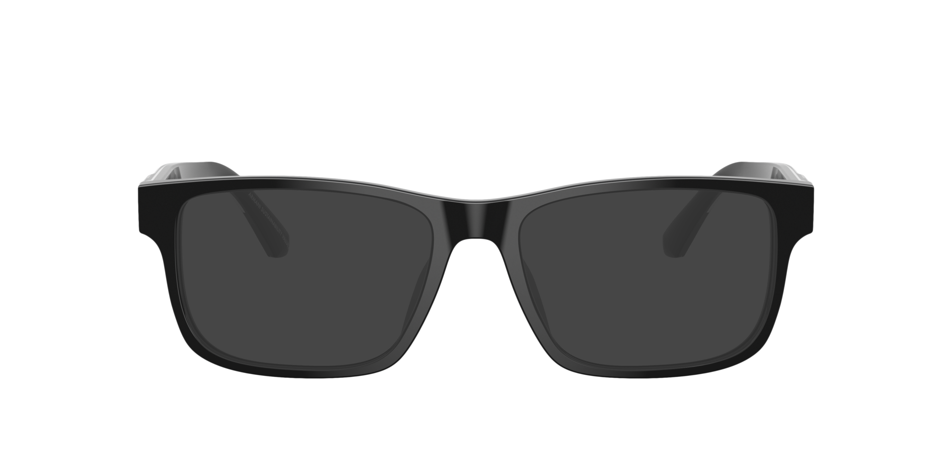 EA3265U Shiny Black AcetateEyeglass Frames for Glasses Direct, with Tinted Lenses