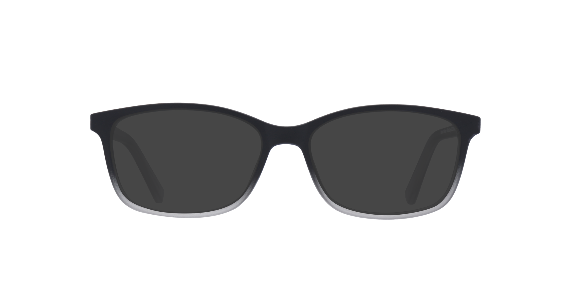 Dakari Matte Black Grey PlasticEyeglass Frames for Glasses Direct, with Tinted Lenses
