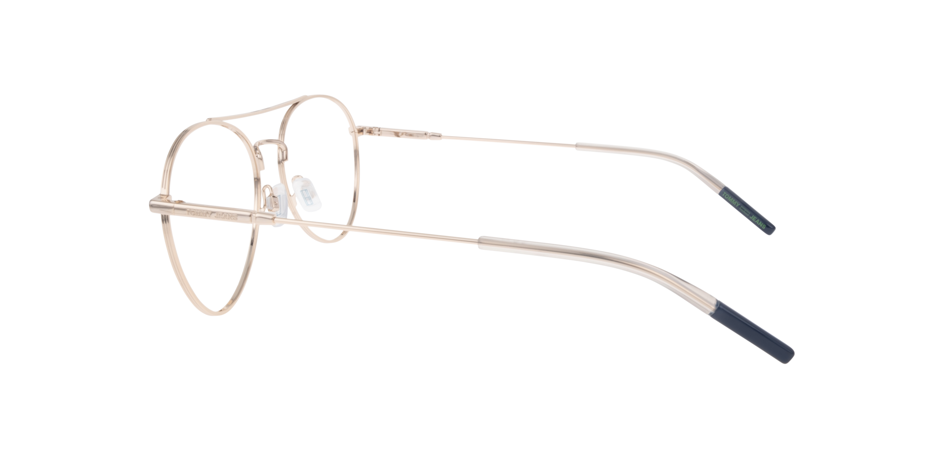 TJ 0088 Gold MetalSunglass Frames for Glasses Direct, Side View