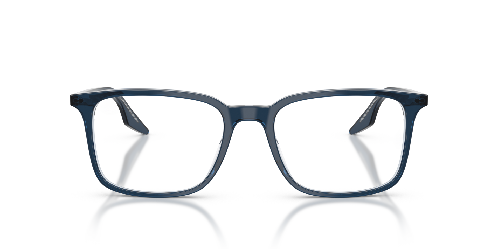 RB5421 Blue On Transparent AcetateEyeglass Frames for Glasses Direct, Front View