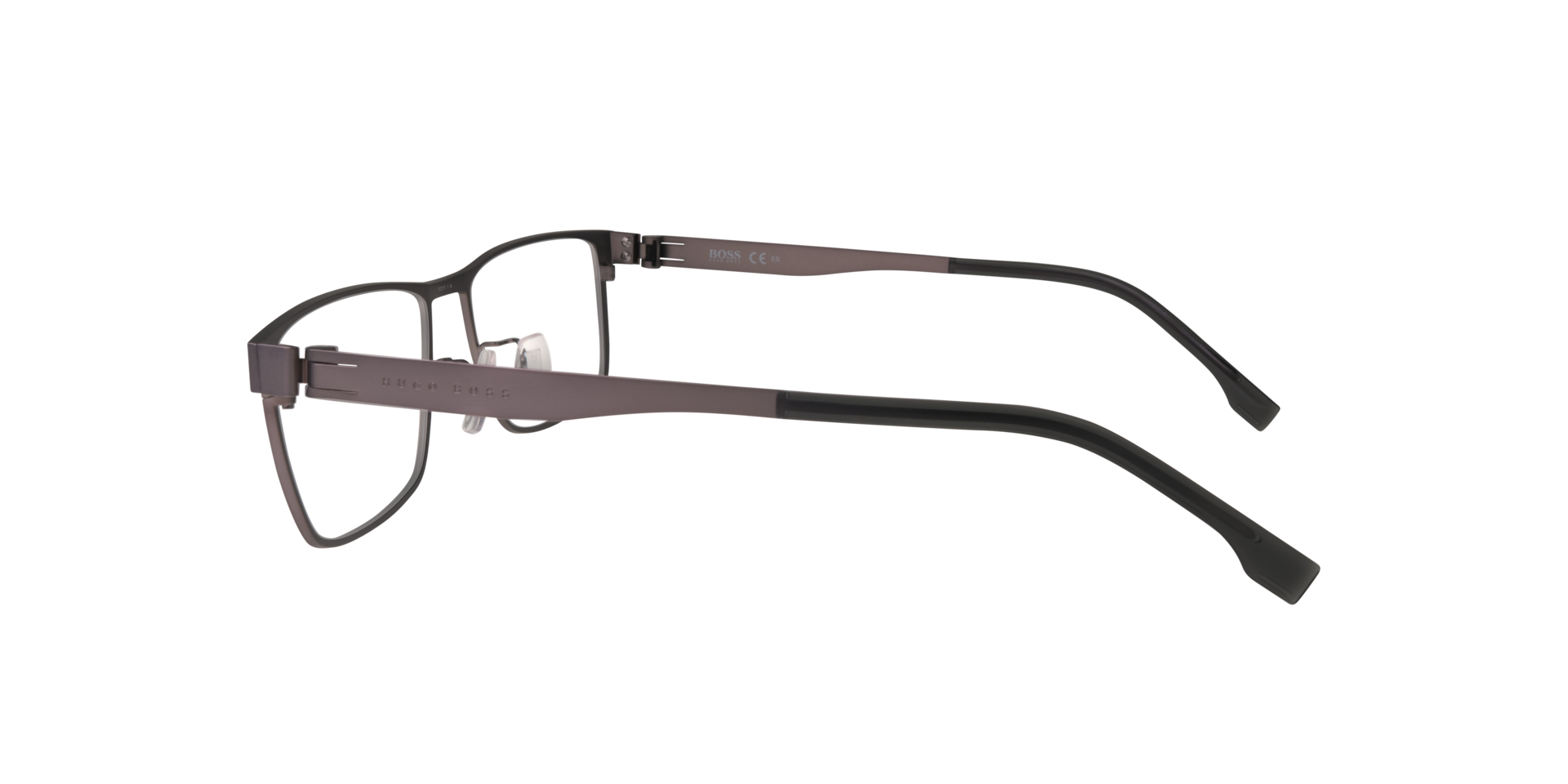 BOSS 1342/F Silver MetalEyeglass Frames for Glasses Direct, Side View