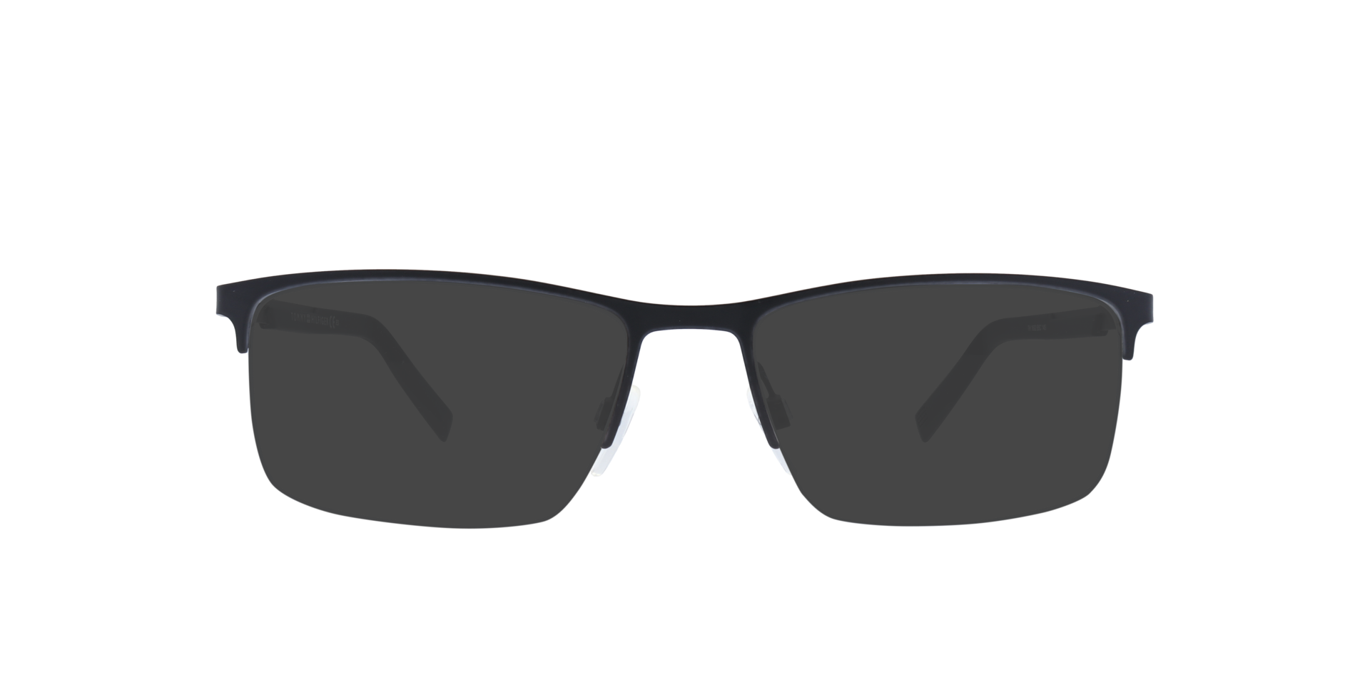 TH 1692 Black Silver MetalEyeglass Frames for Glasses Direct, with Tinted Lenses