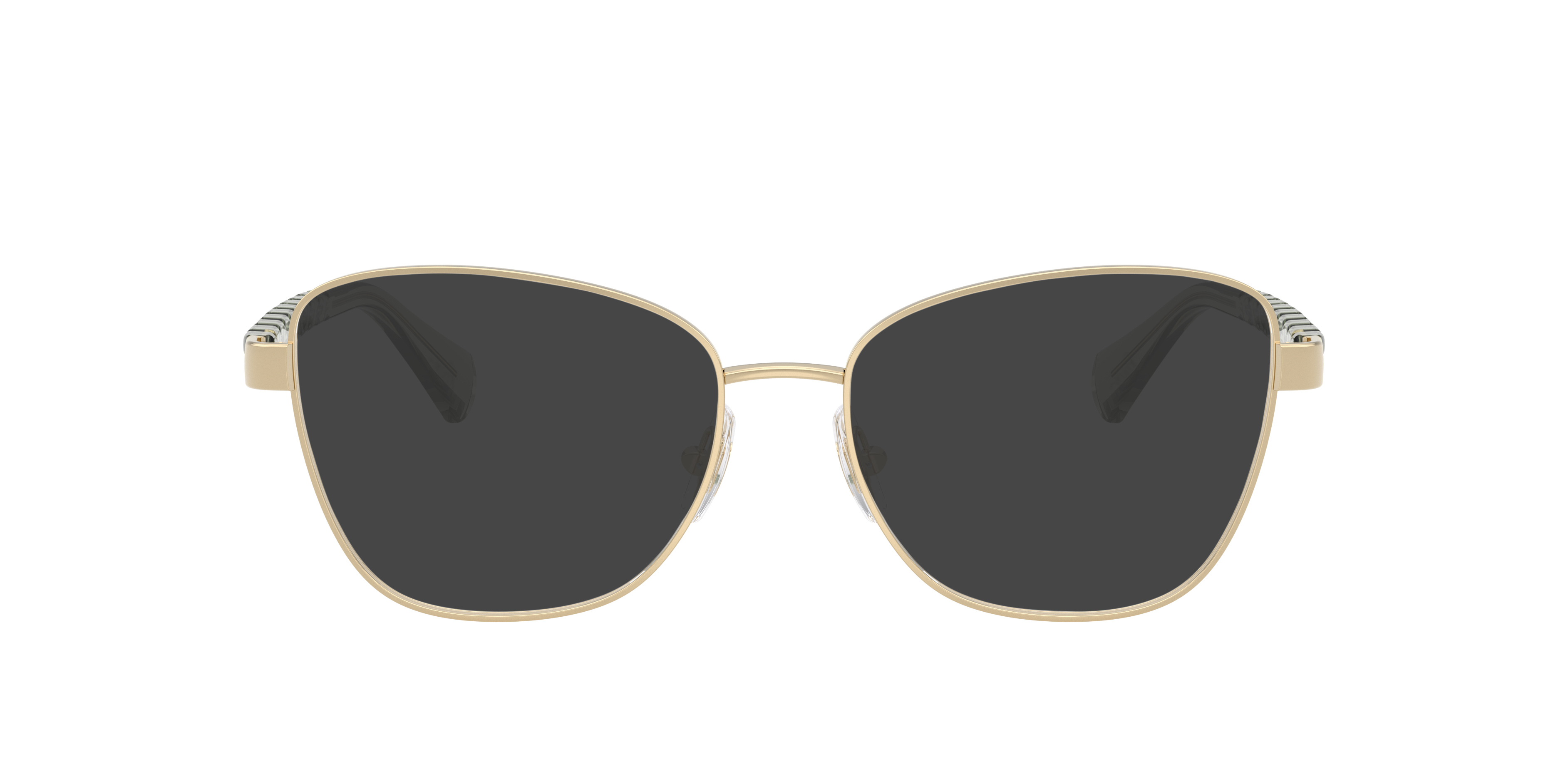 RA6064 Shiny Pale Gold MetalEyeglass Frames for Glasses Direct, with Tinted Lenses