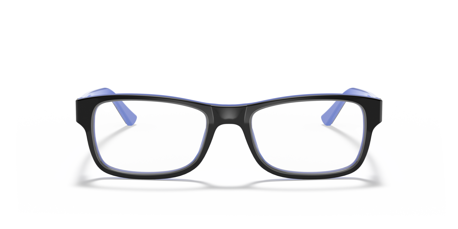RB5268 Black On Blue AcetateEyeglass Frames for Glasses Direct, Front View