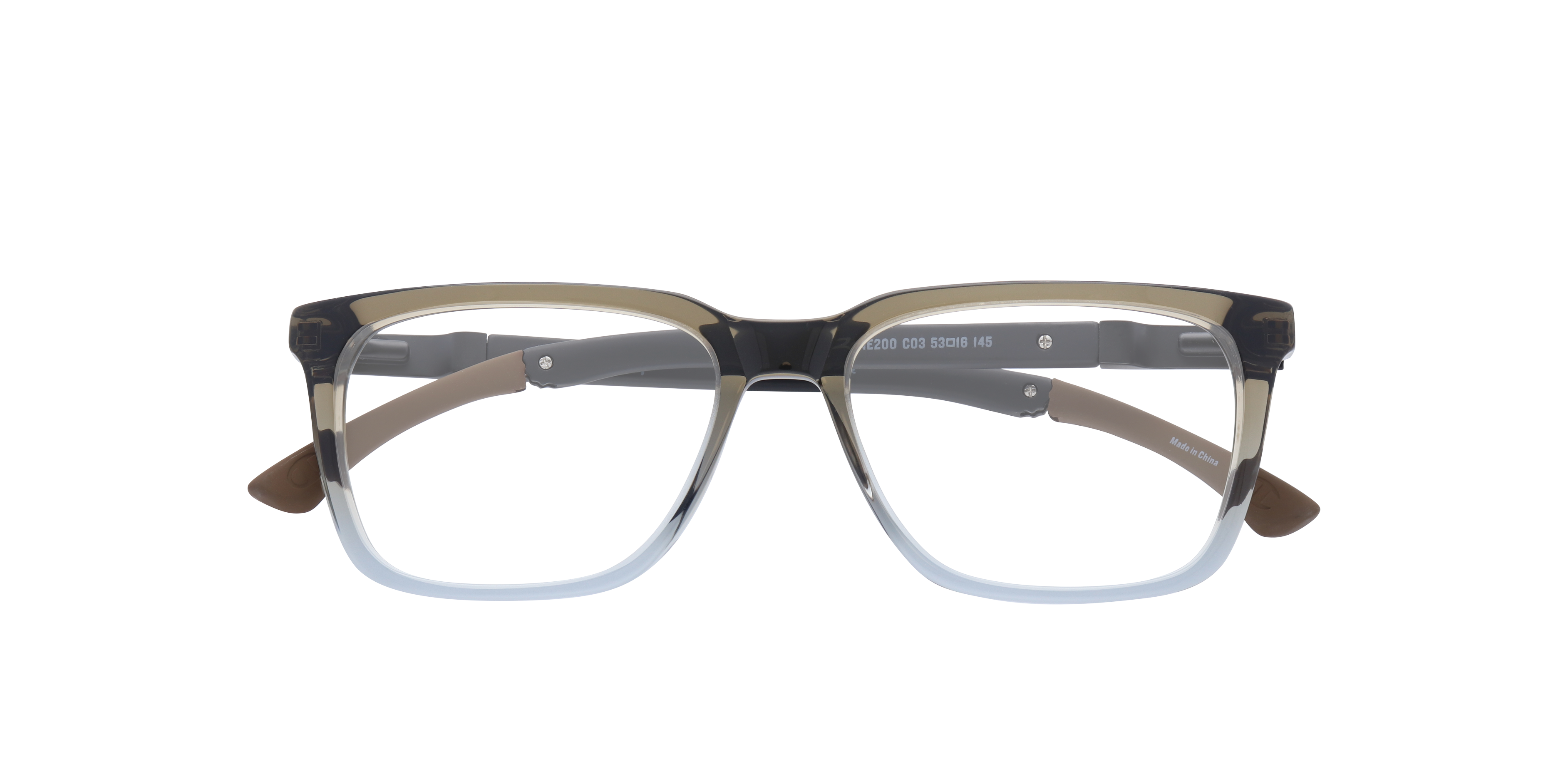 CUZONE200 Multicolor AcetateEyeglass Frames for Glasses Direct, Closed View