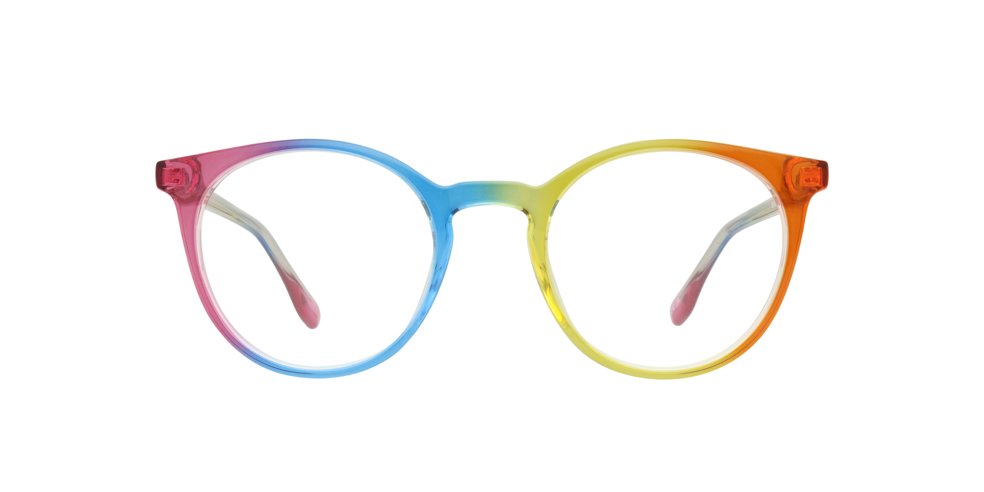 Smile Rainbow PlasticEyeglass Frames for Glasses Direct, Front View