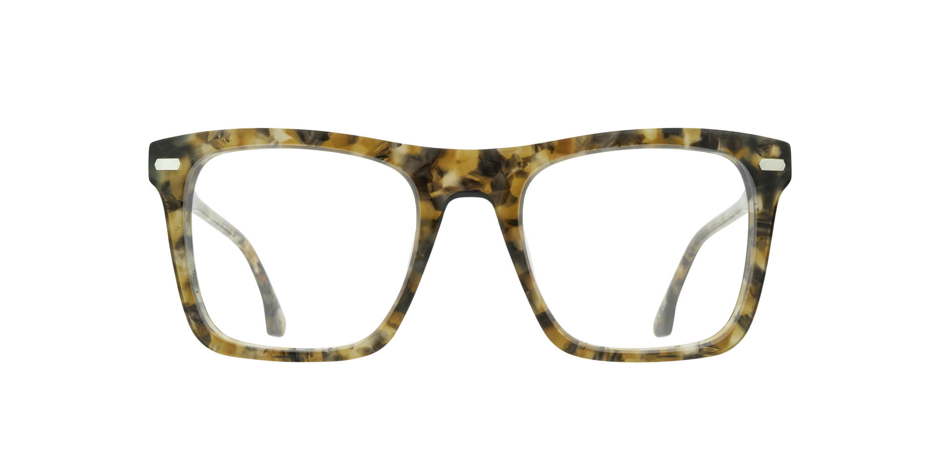Jagger Green Havana AcetateEyeglass Frames for Glasses Direct, Front View