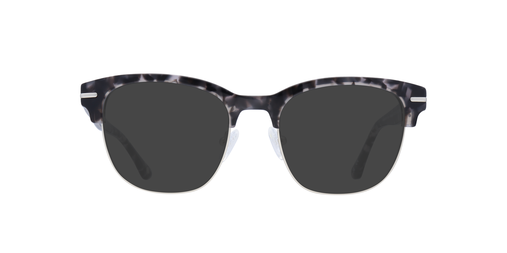 Greenford Grey Havana MetalEyeglass Frames for Glasses Direct, with Tinted Lenses