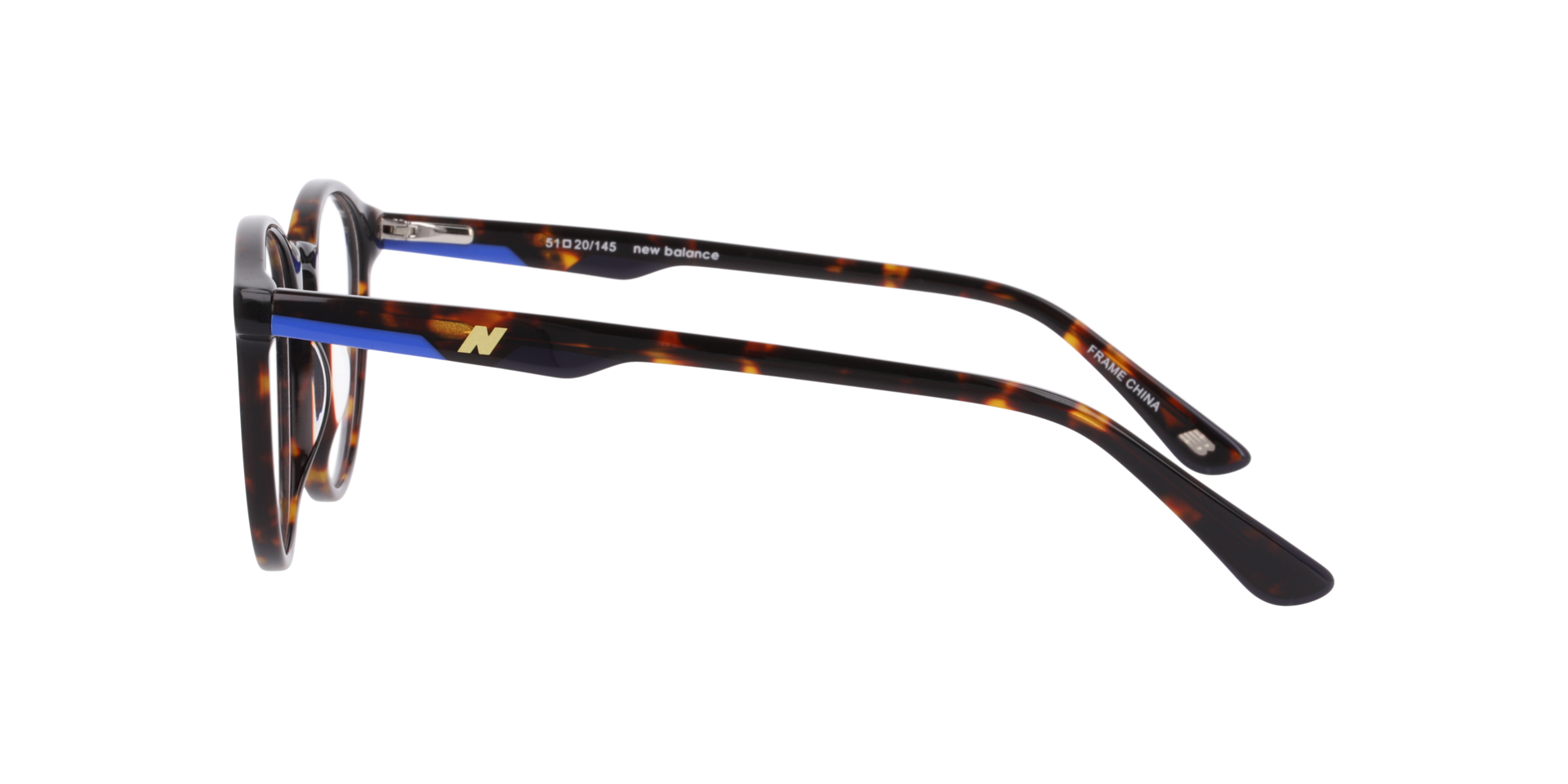 Nb4183 Tortoise AcetateEyeglass Frames for Glasses Direct, Side View