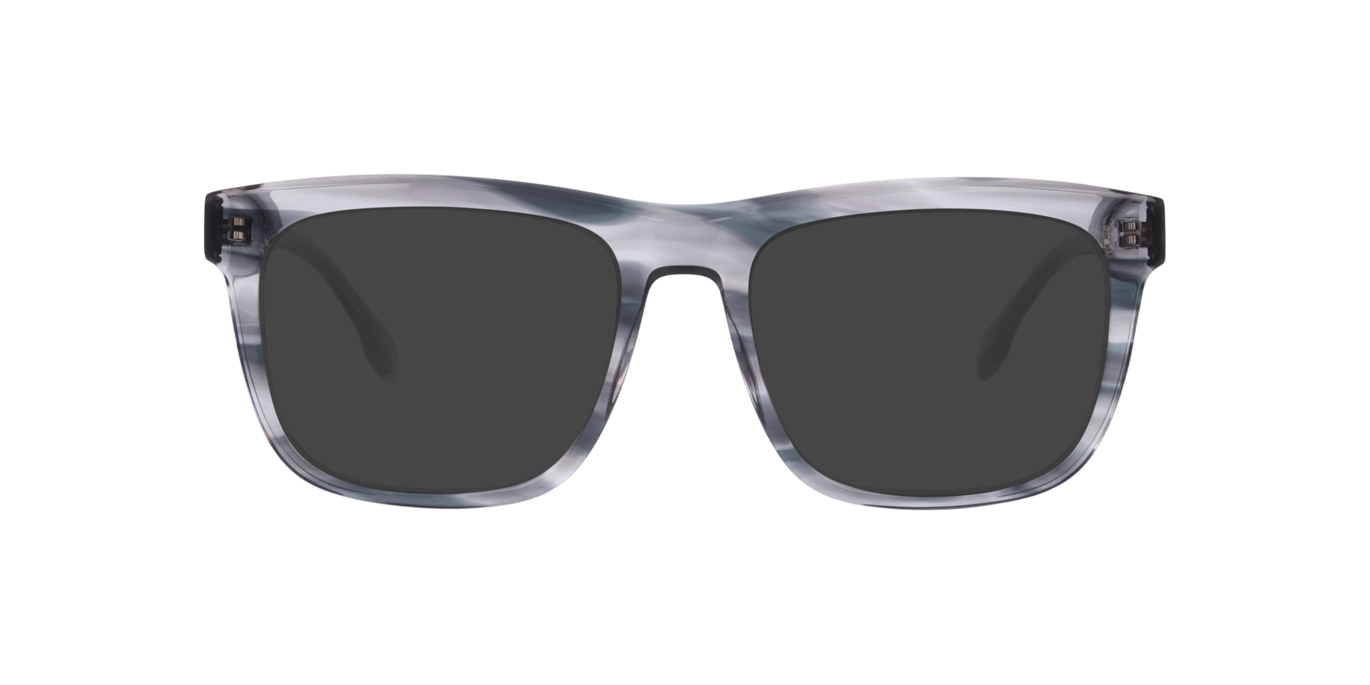 Nixon Horn Crystal Grey AcetateEyeglass Frames for Glasses Direct, with Tinted Lenses