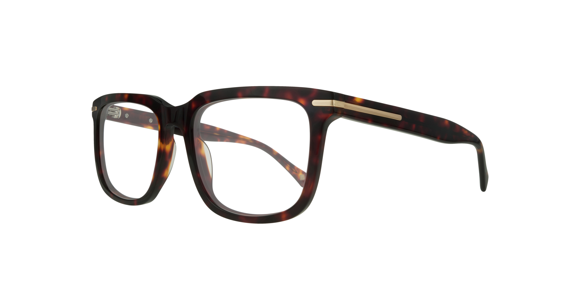 Kenton Havana AcetateEyeglass Frames for Glasses Direct, Angle View