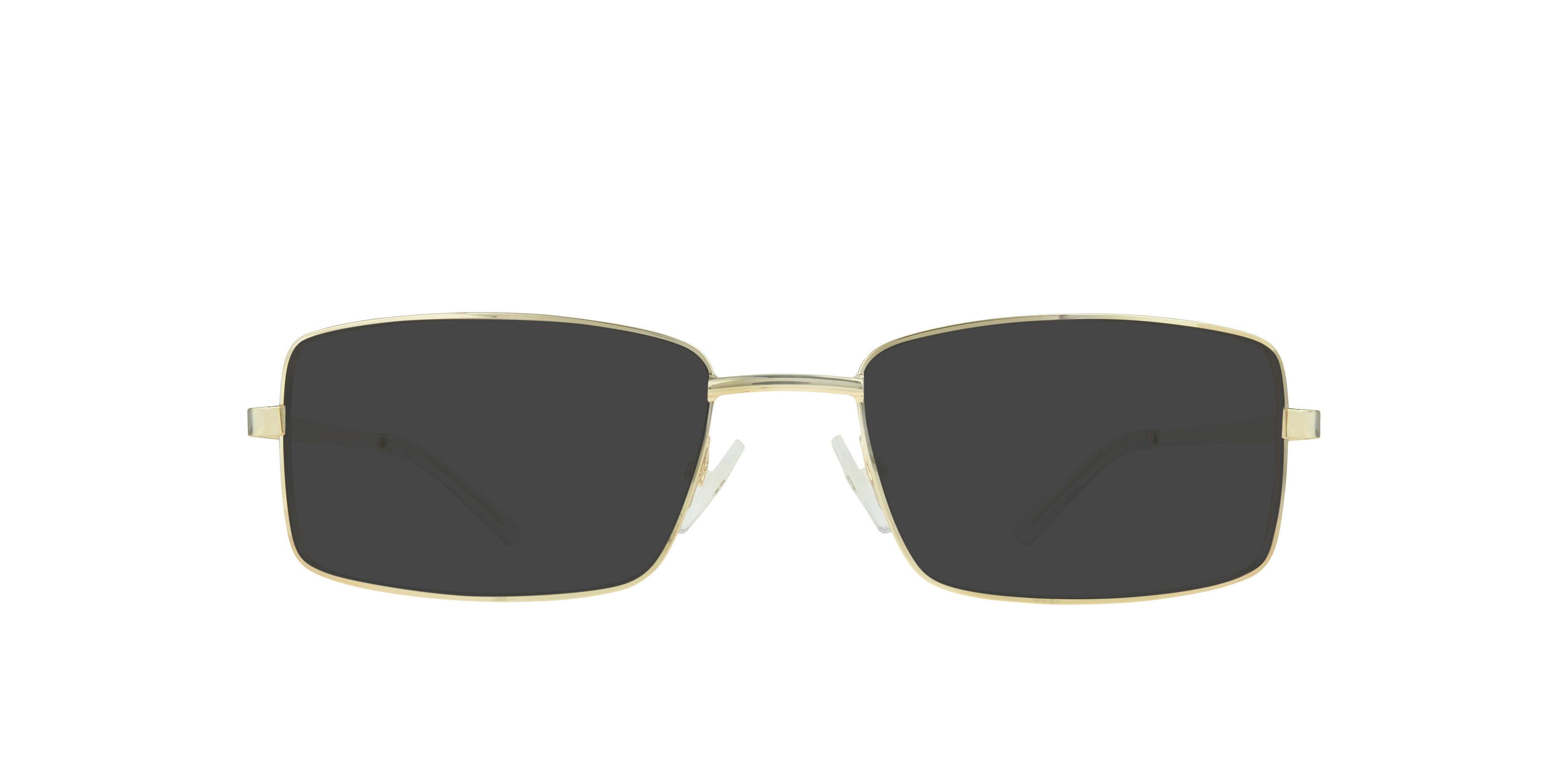 Kai Shiny Gold MetalEyeglass Frames for Glasses Direct, with Tinted Lenses