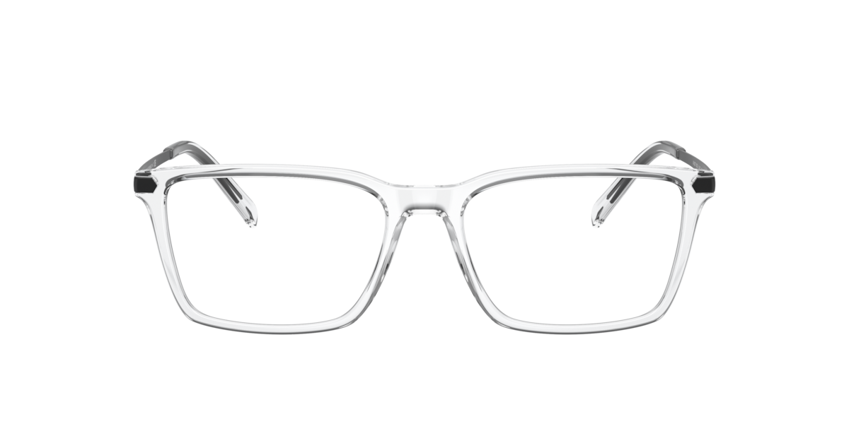 Armani Exchange Men's Crystal Rectangle Plastic Eyeglasses Online - Full Rim - Ax3077