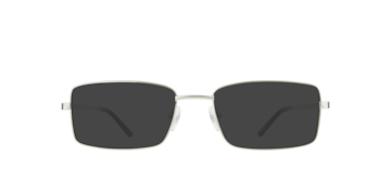Shiny Silver Kai -  Metal Sunglasses