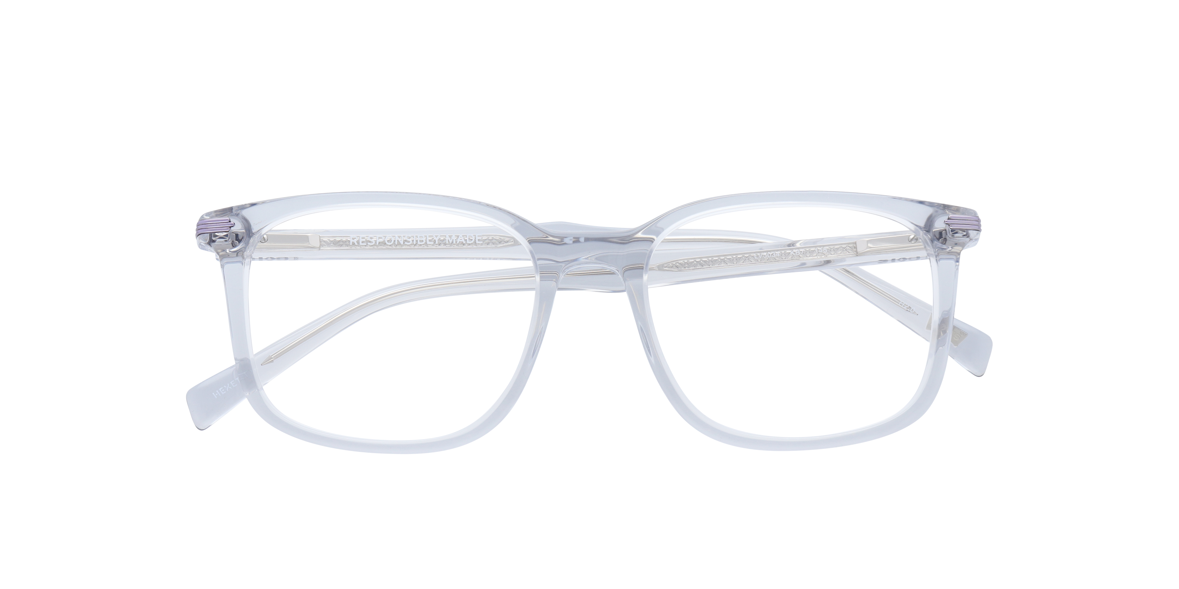 LV 5034 Grey AcetateEyeglass Frames for Glasses Direct, Closed View