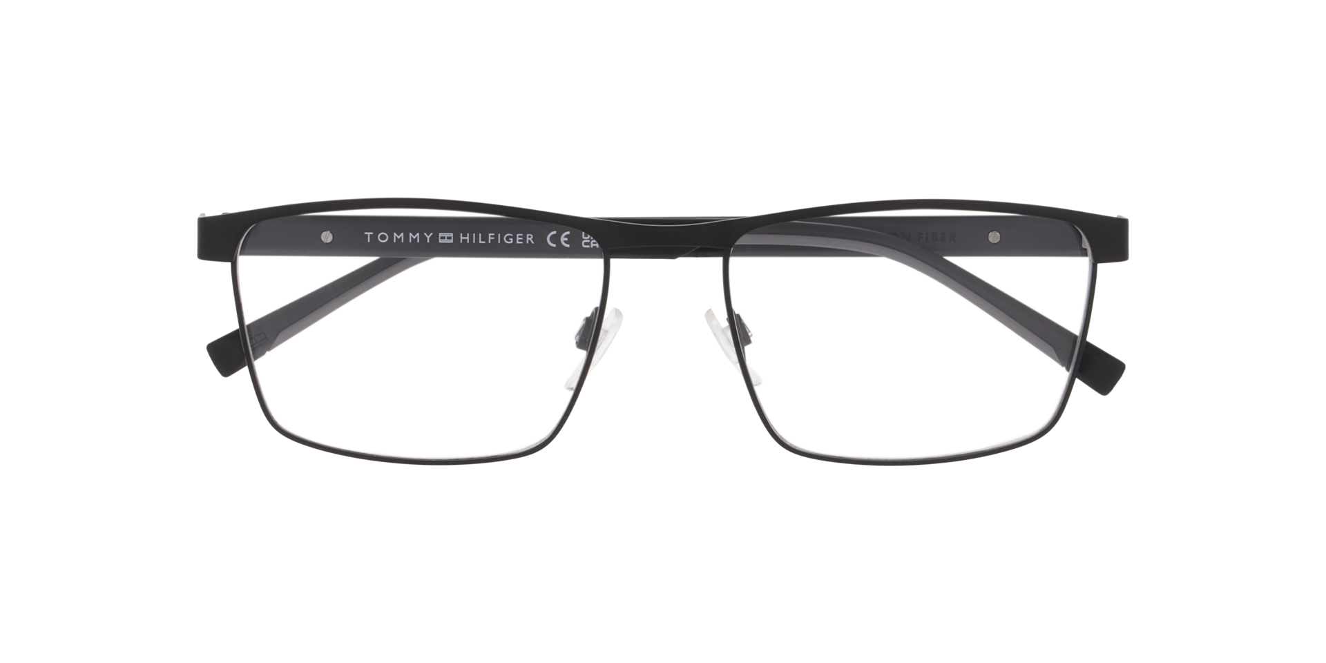 TH 2196 Black MetalEyeglass Frames for Glasses Direct, Closed View