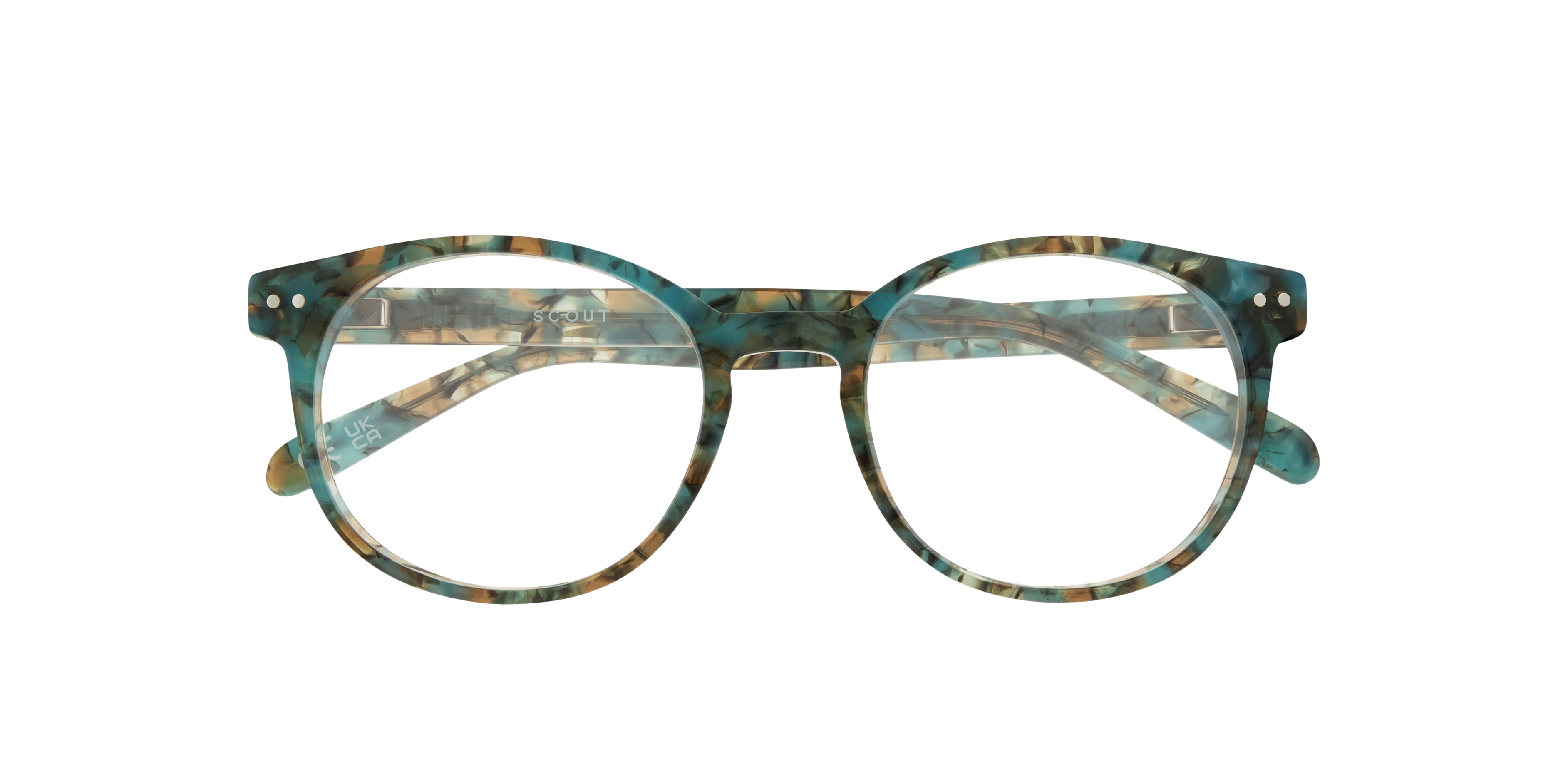 East Seaglass Sands AcetateEyeglass Frames for Glasses Direct, Closed View