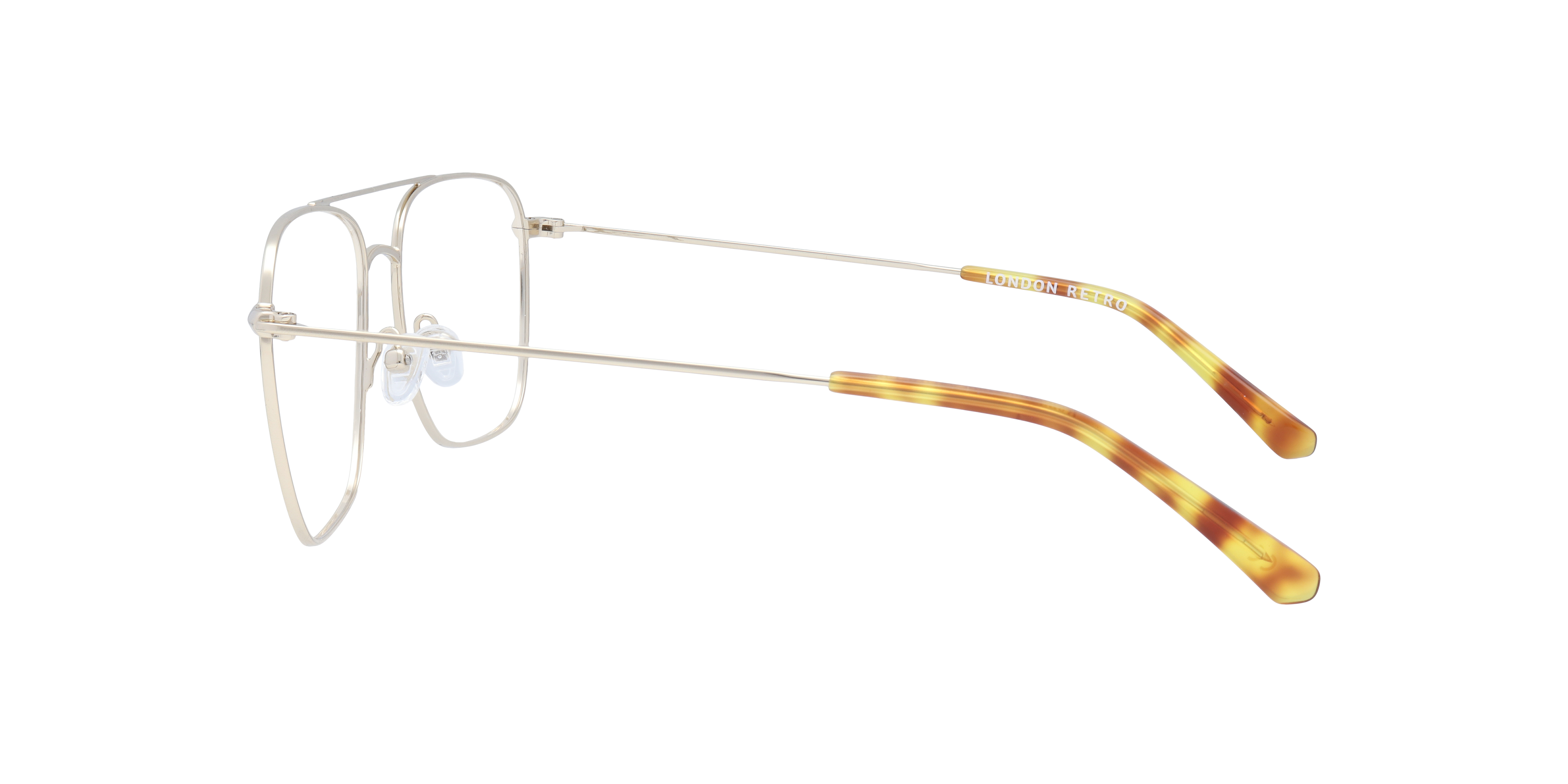Randolph Gold MetalEyeglass Frames for Glasses Direct, Side View