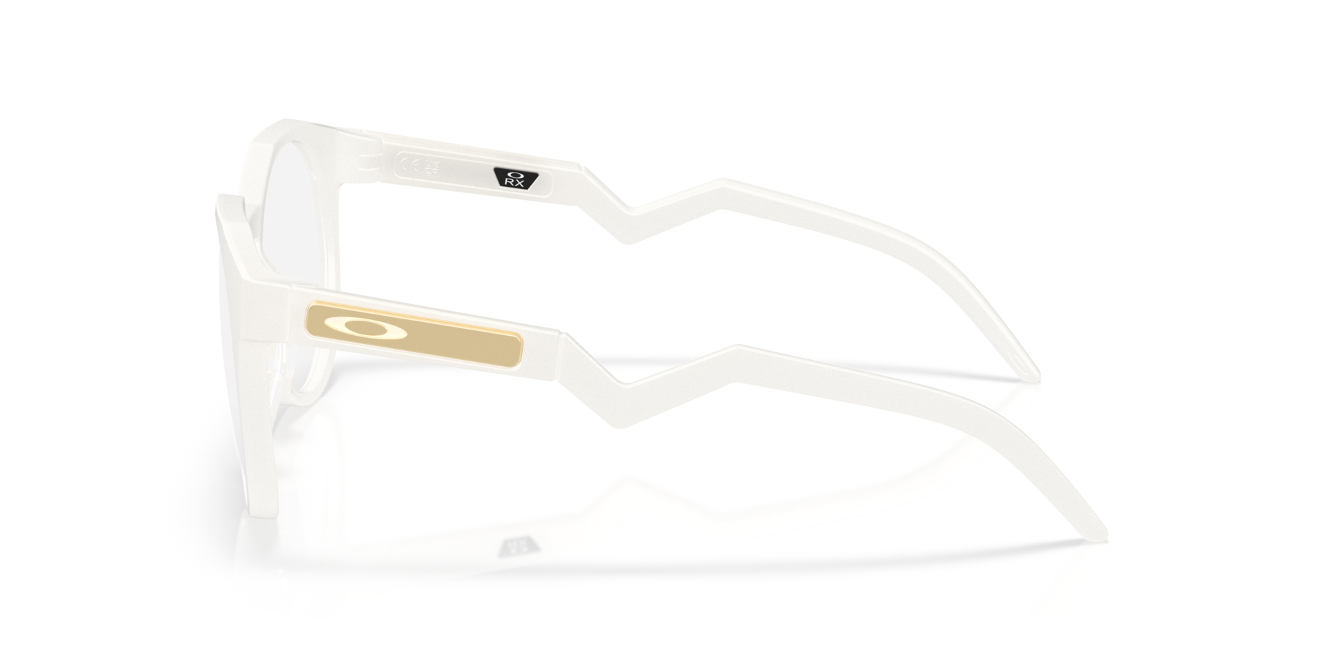 HSTN Seek Collection Matte Vapor PlasticEyeglass Frames for Glasses Direct, Side View
