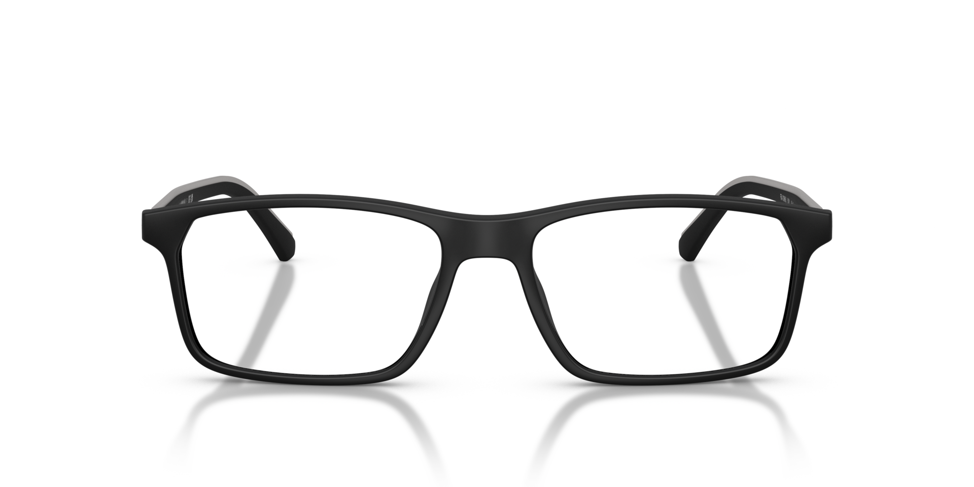 EA3266U Matte Black PlasticEyeglass Frames for Glasses Direct, Front View