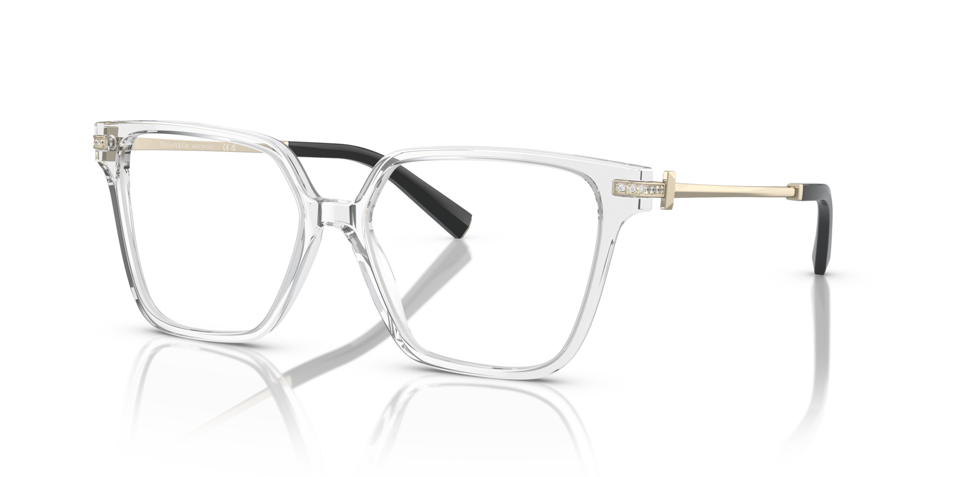 TF2234B Crystal AcetateEyeglass Frames for Glasses Direct, Angle View