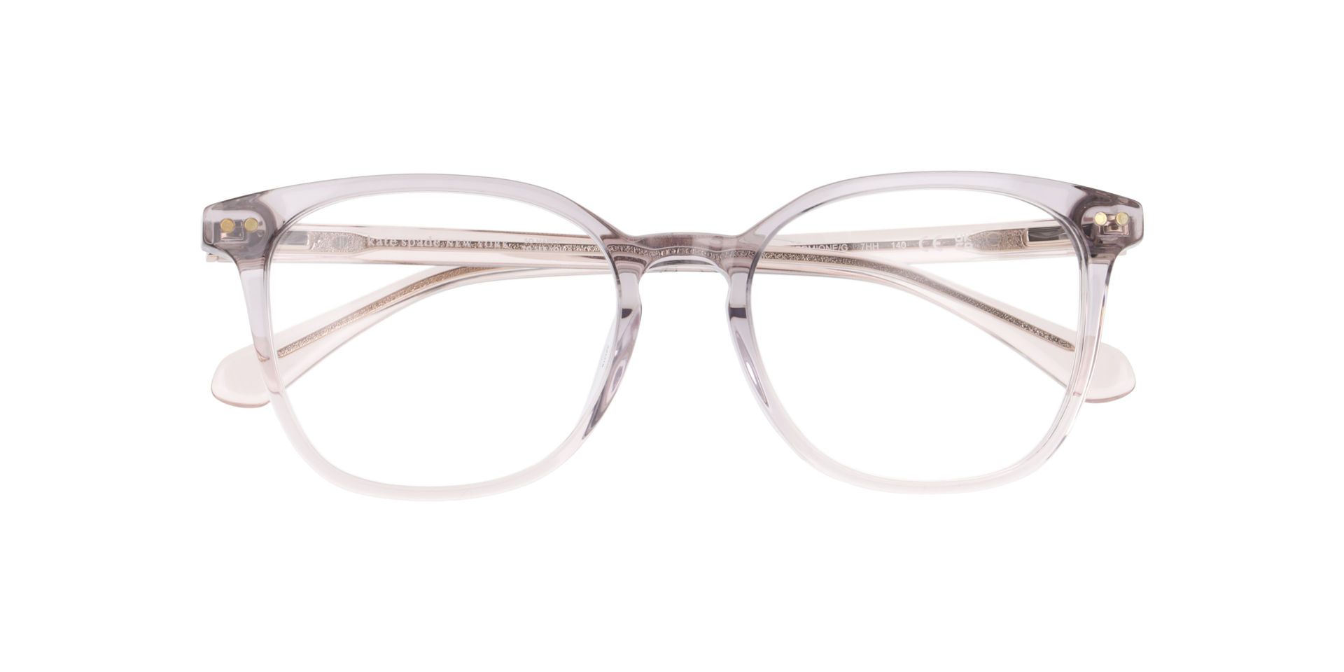 Hermione/G Clear AcetateEyeglass Frames for Glasses Direct, Closed View