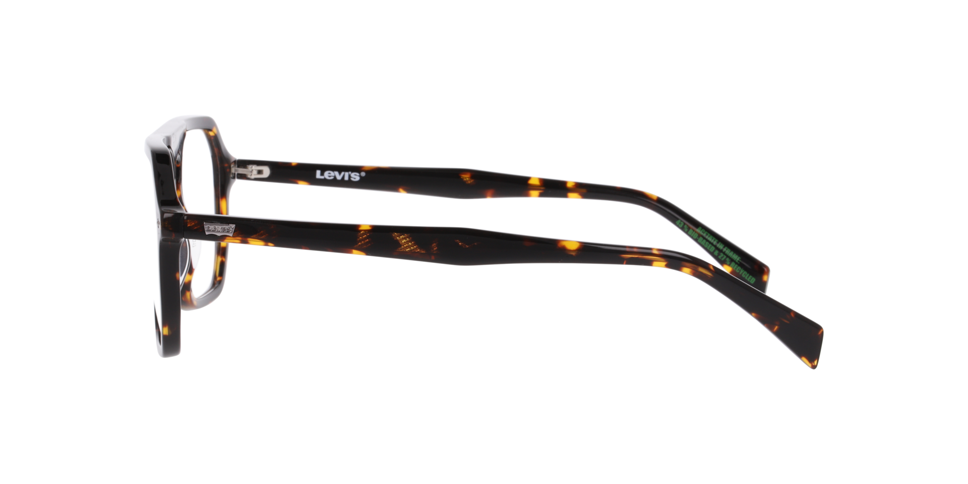 LV 5086 Tortoise AcetateEyeglass Frames for Glasses Direct, Side View