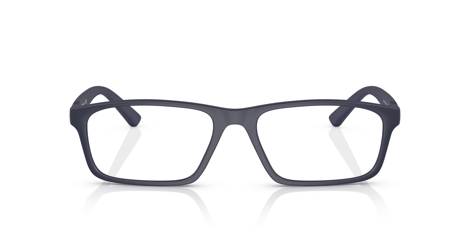 EA3213 Matte Blue PlasticEyeglass Frames for Glasses Direct, Front View