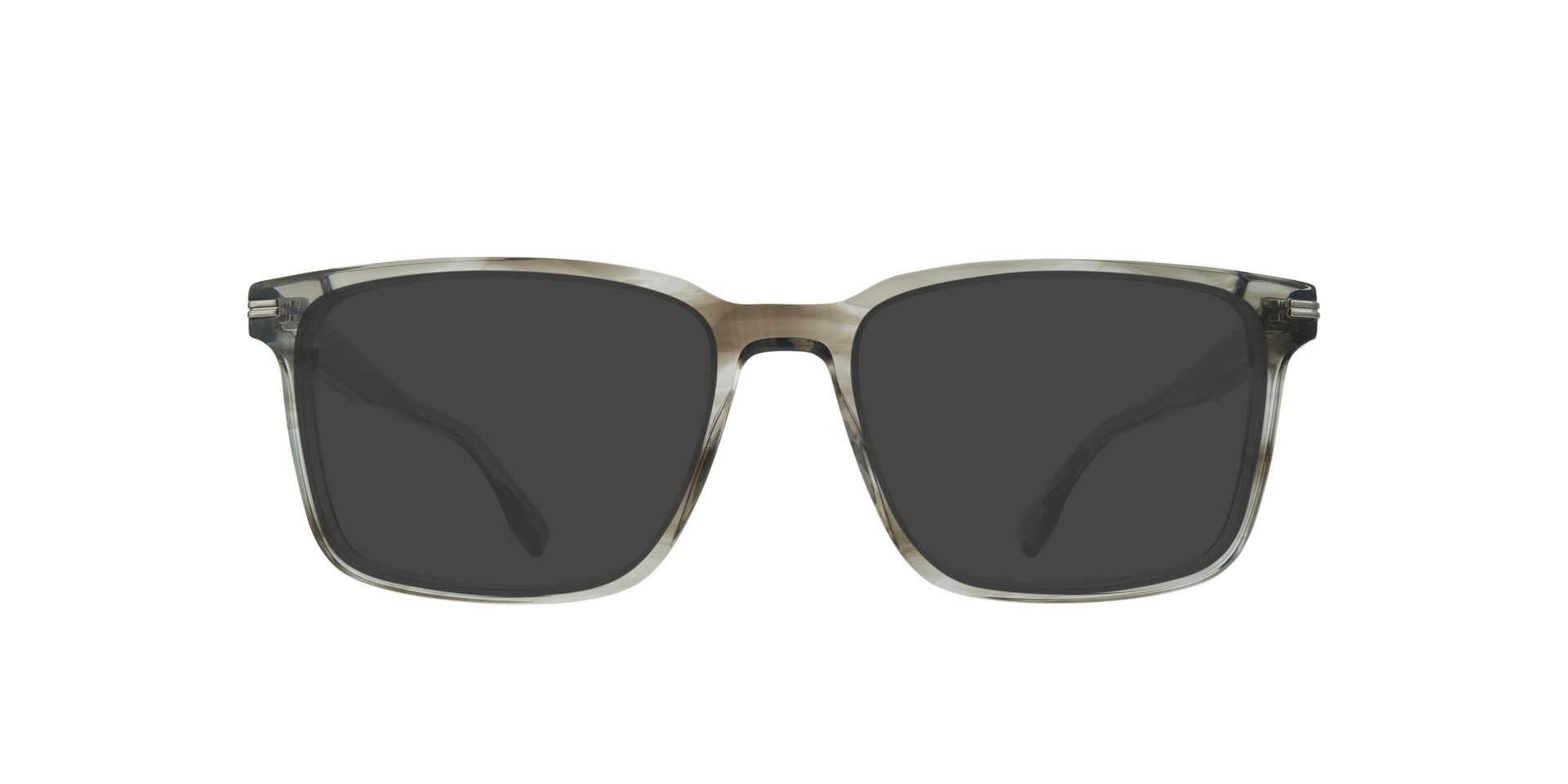 Leith Grey & Gunmetal AcetateEyeglass Frames for Glasses Direct, with Tinted Lenses