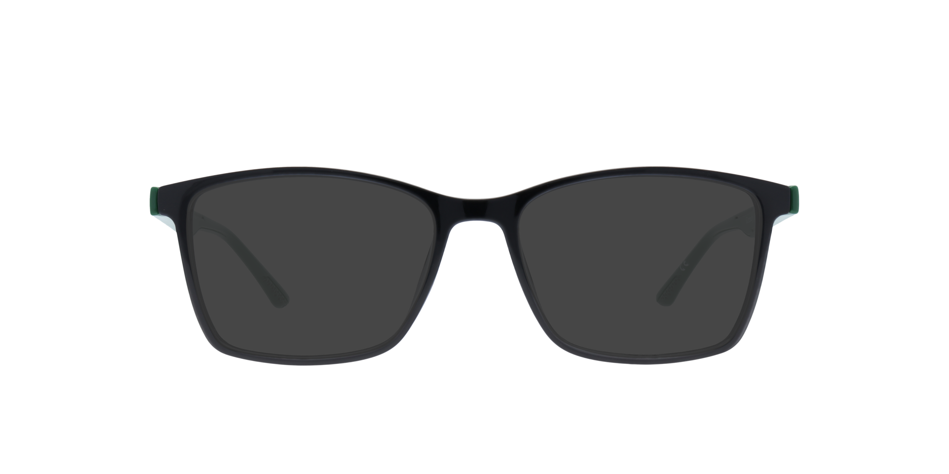 Kennedy Black PlasticEyeglass Frames for Glasses Direct, with Tinted Lenses