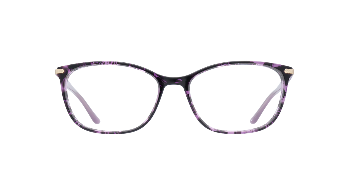 Aspire Women's Purple,Gold Purple / Gold Oval Acetate Eyeglasses Online - Full Rim - Anika
