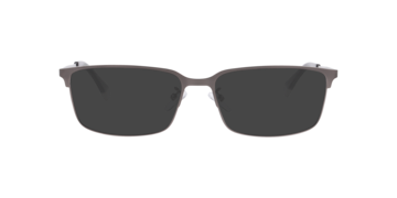 Silver Black PLD D583/G -  Metal Sunglasses