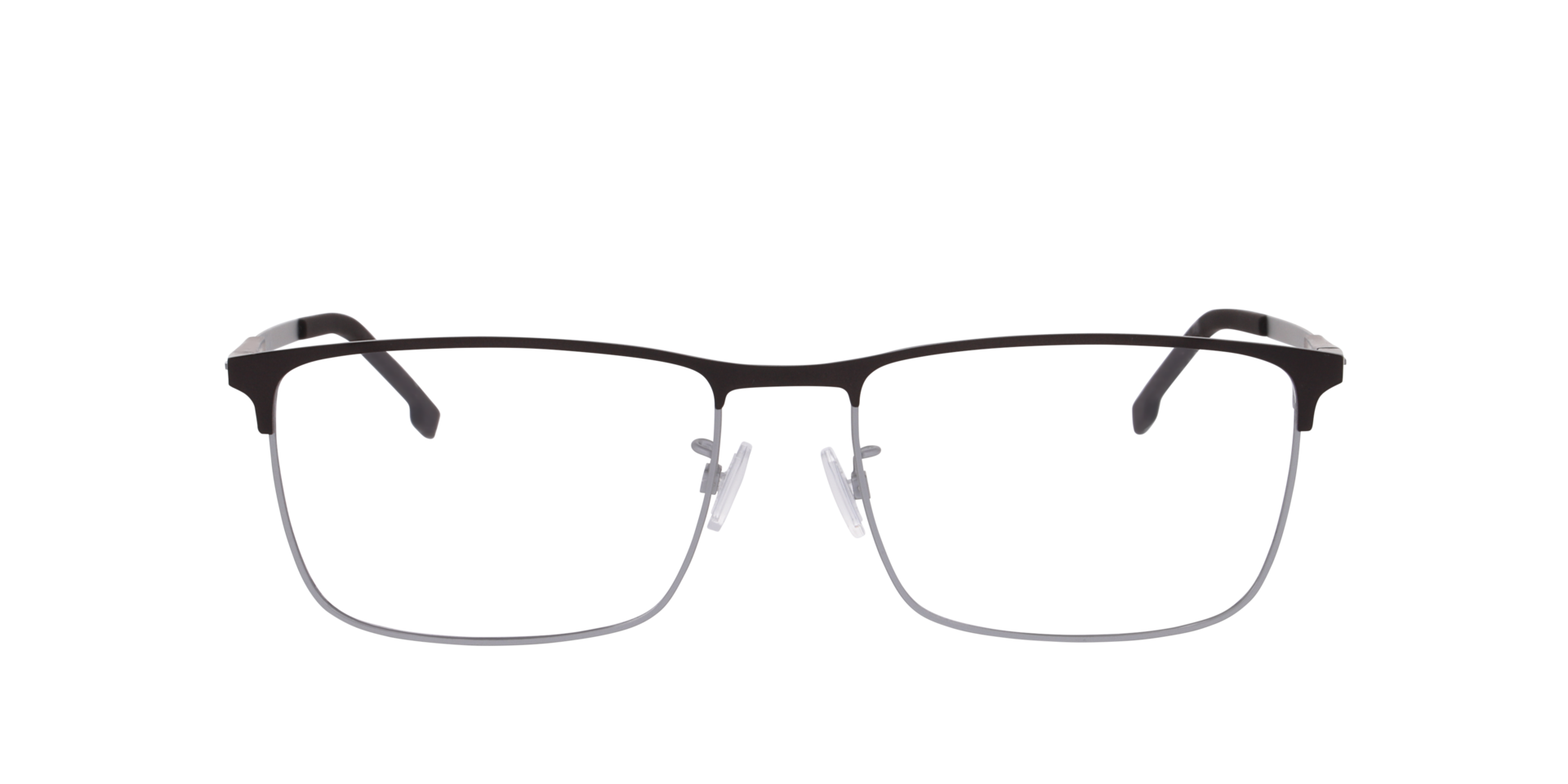 BOSS 1902/G Brown MetalEyeglass Frames for Glasses Direct, Front View