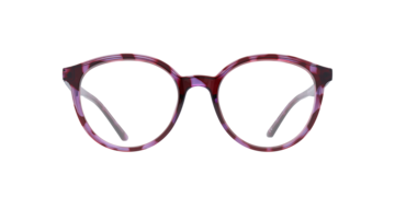 Shiny Red/Purple Bevis -  Plastic Glasses