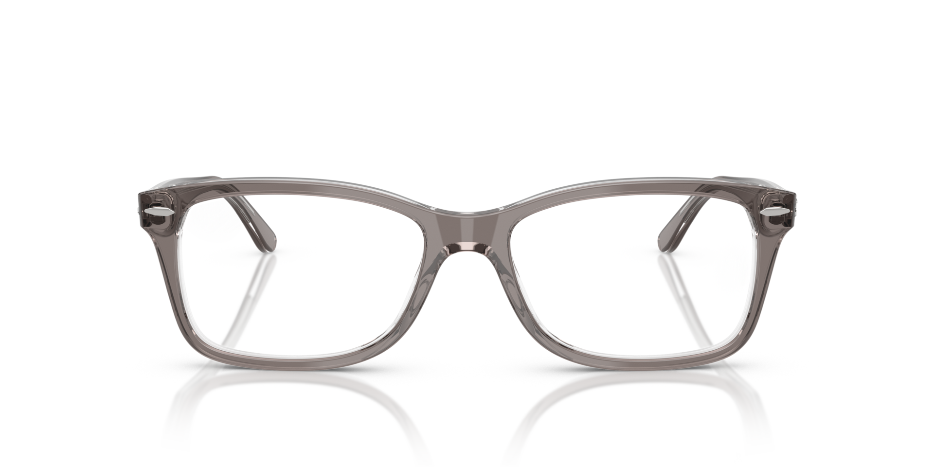 RB5428 Transparent Grey AcetateEyeglass Frames for Glasses Direct, Front View