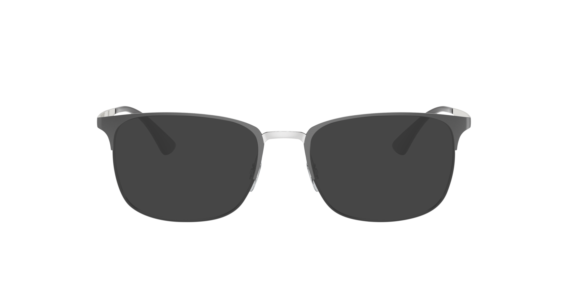 RB6421 Grey On Silver MetalEyeglass Frames for Glasses Direct, with Tinted Lenses