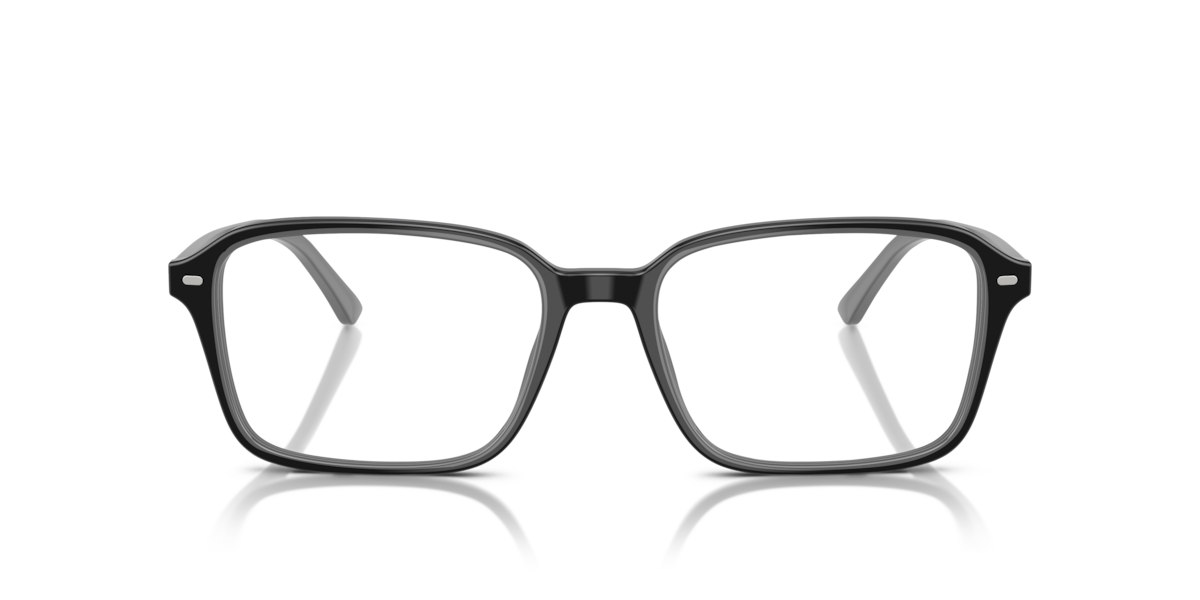 Ray-Ban Unisex Black Square Acetate Eyeglasses Online - Full Rim - Rb5431