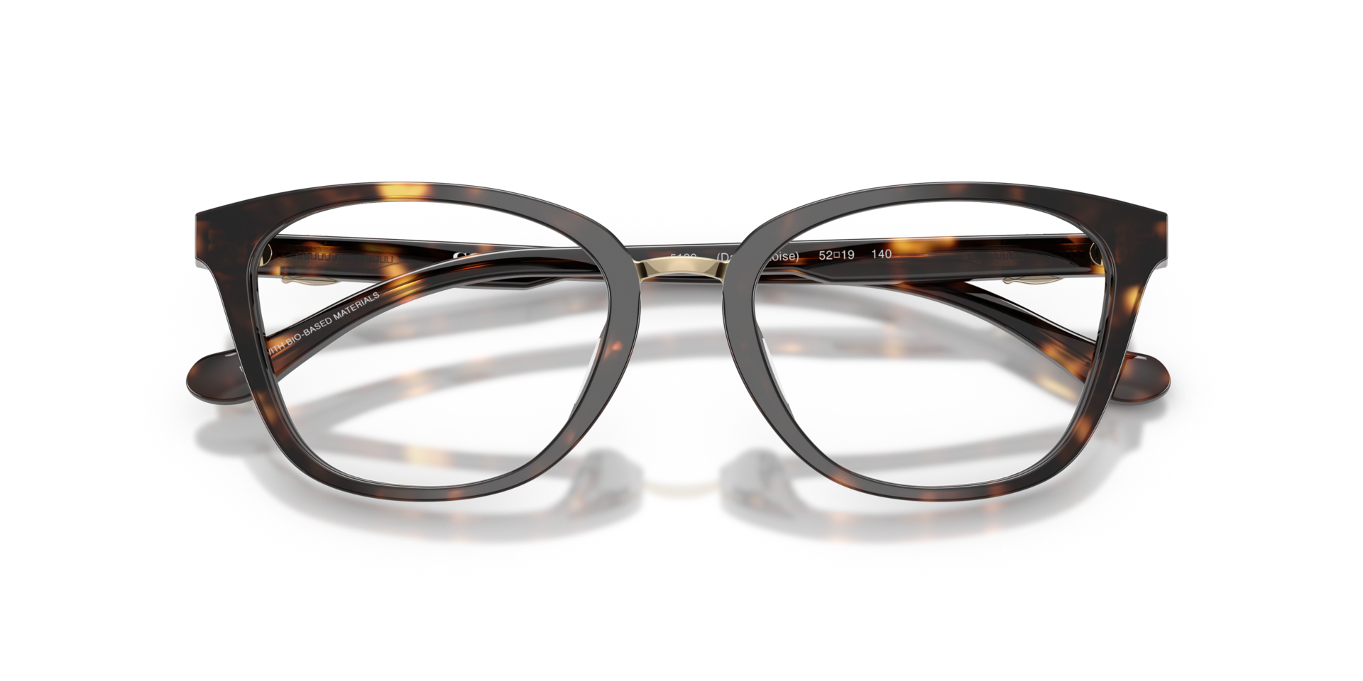 HC6272U Dark Tortoise AcetateEyeglass Frames for Glasses Direct, Closed View